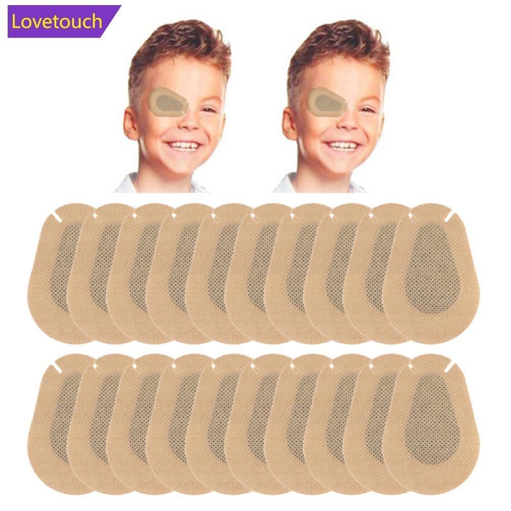 Lovetouch 20PCS การ์ตูนรูปแบบ Soft Amblyopia การฝึกอบรม Eyeshade เด็ก Orthoptic Corrected Eye Patch หน้ากาก A7V6