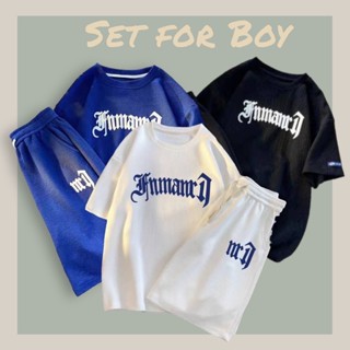 ชุดเข้าเซทสกรีนลายอักษร ขายแยกเสื้อ-กางเกง ผ้านุ่มใส่สบาย ใส…