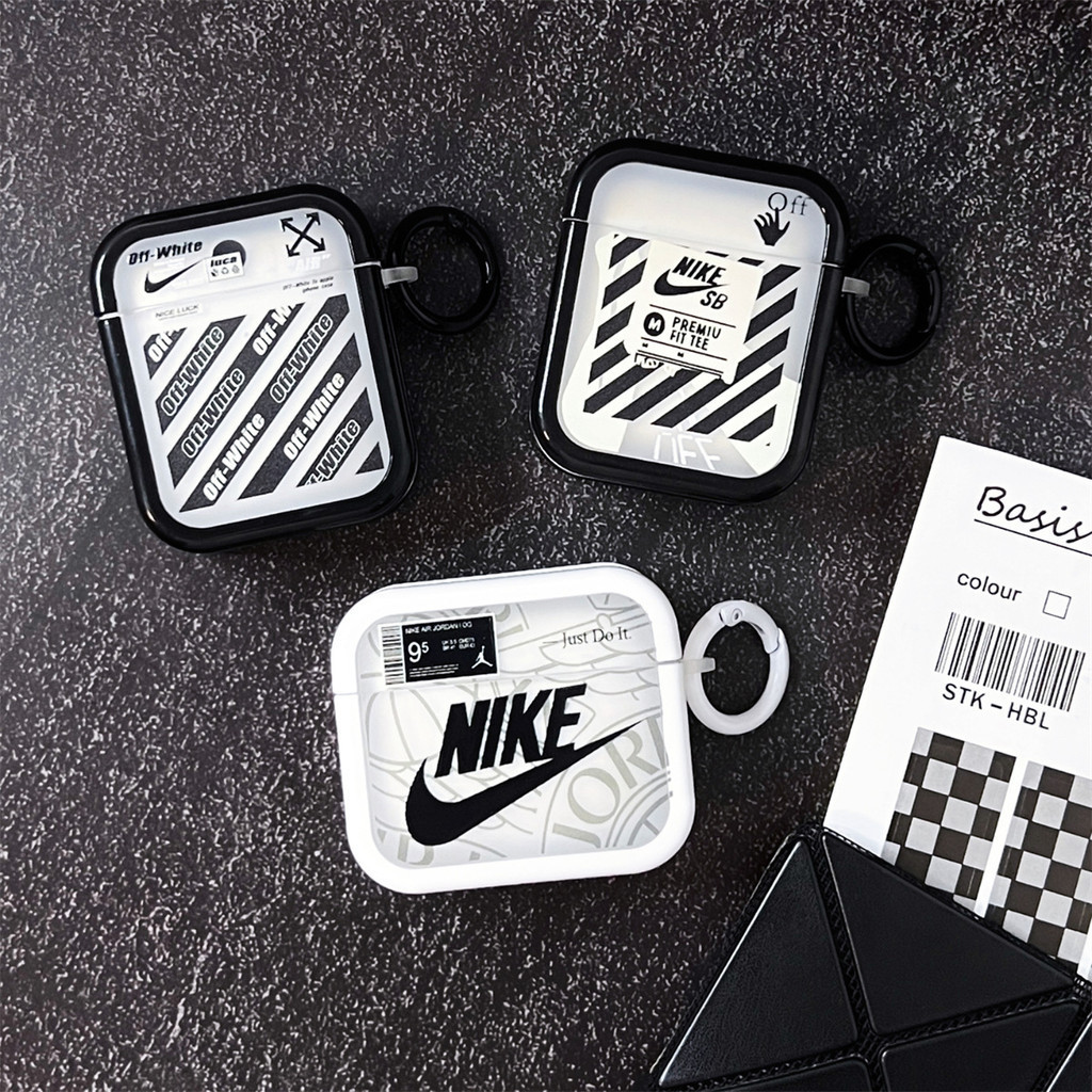 Mango กรณีปลอกสําหรับ AirPods 1 2 3 Pro 2 กรณีปลอก Gen 2 3 2nd 3rd Gen2 Gen3 Clear TPU IMD 2 IN 1 สี่เหลี่ยมผืนผ้าการ์ตูนกีฬา Tick