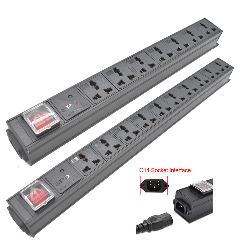 Pdu รางปลั๊กไฟ Power Distribution Unit 1-19 Output universal Output Extension socket