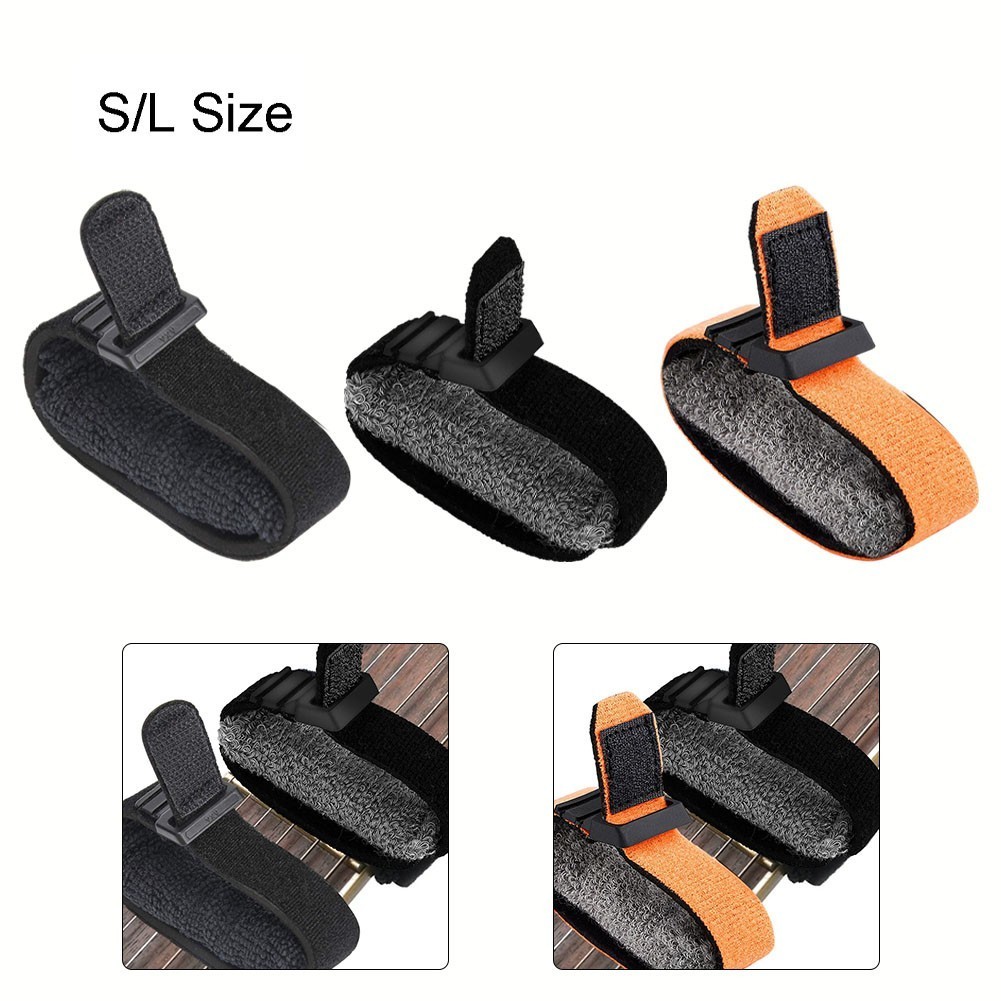 กีตาร ์ Fret Strings Mute Dampeners String Wrap สําหรับอะคูสติกกีตาร ์ ไฟฟ ้ าเบสสินค ้ าคุณภาพสูง
