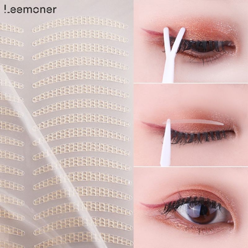 【Lemon】สติ๊กเกอร์ติดตาสองชั้น 600 ชิ้น สติ๊กเกอร์ติดตากันน้ำ กันเหงื่อ-LN