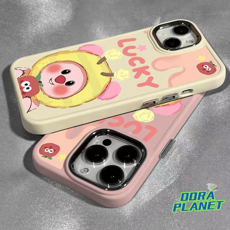น่ารัก Lucky BeaverสําหรับiPhone 15 14 Plus 13 12 11 Pro Max XS XR X 8 7 Plus + SE 2020 กันกระแทกFrostedซิลิโคนนุ่มกรณี