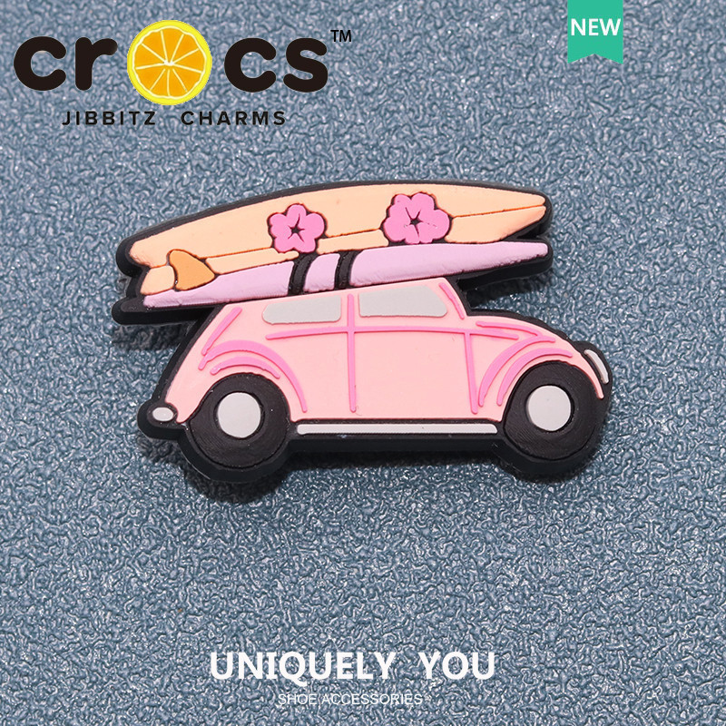 JIBBITZ cross charms ตัวติดรองเท้า Beach Wave DIY ตัวติดรองเท้า cross