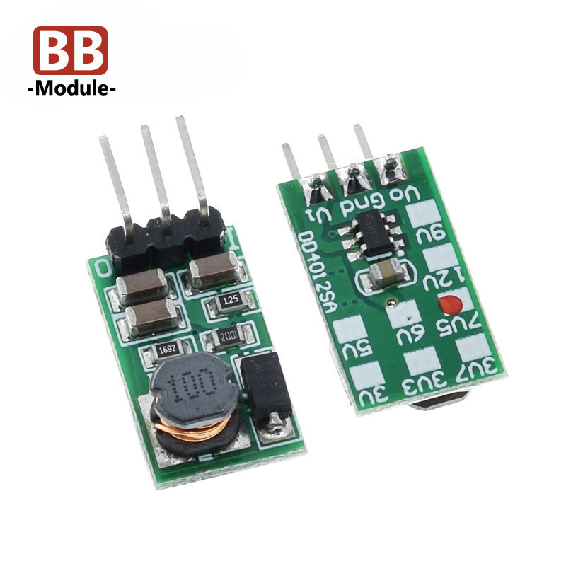 Dd4012sa 1A DC 5-40V ถึง 3V 3.3V 3.7V 5V 6V 7.5V 9V 12V ตัวควบคุม DC-DC Step-Down Buck Converter โมด
