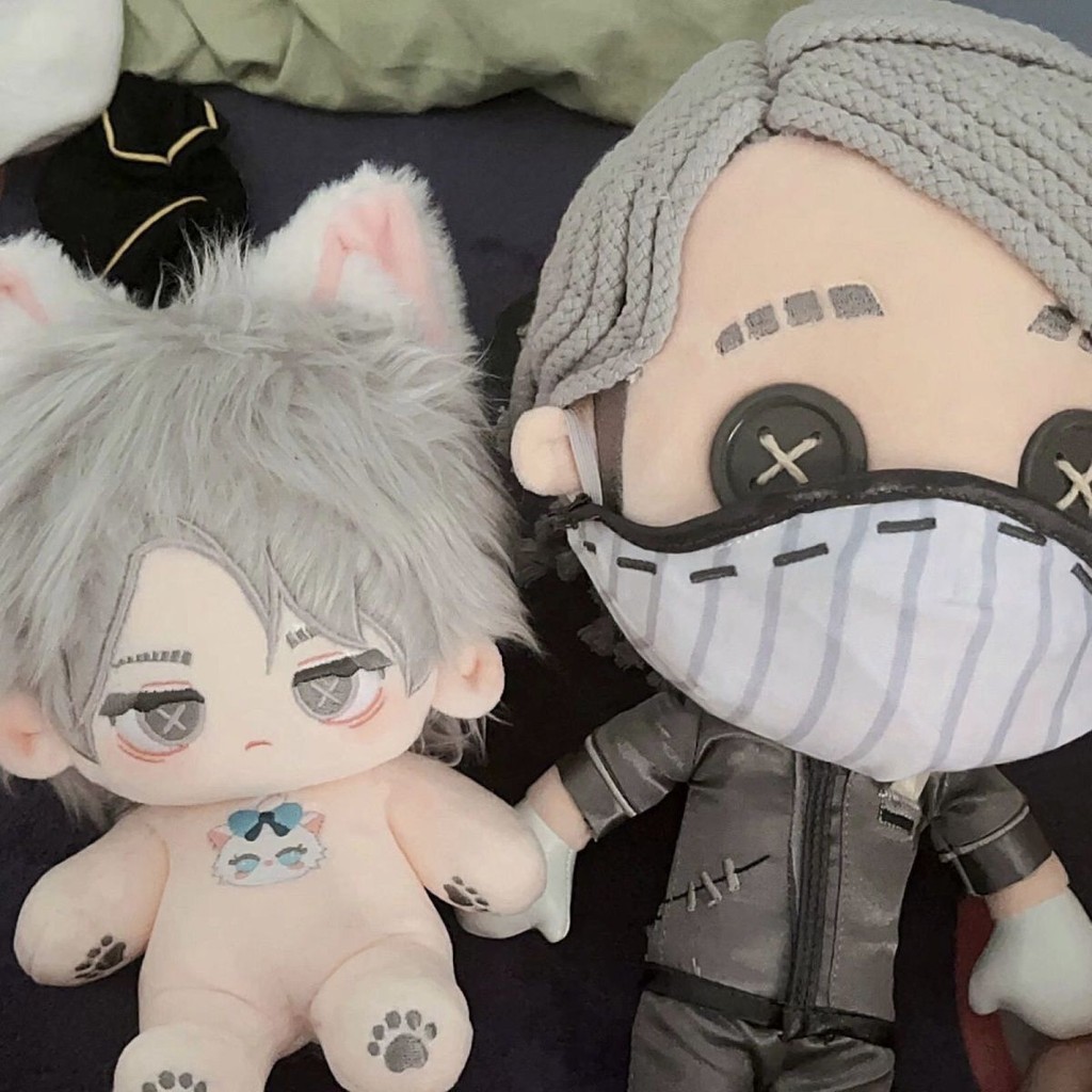 เกม Identity V Embalmer Plushie ตุ๊กตาของเล่นอะนิเมะตุ๊กตาของเล่นตุ๊กตาผ้าฝ้าย 20 ซม.สําหรับเด็กเด็กวันเกิดคริสต์มาสของขวัญ