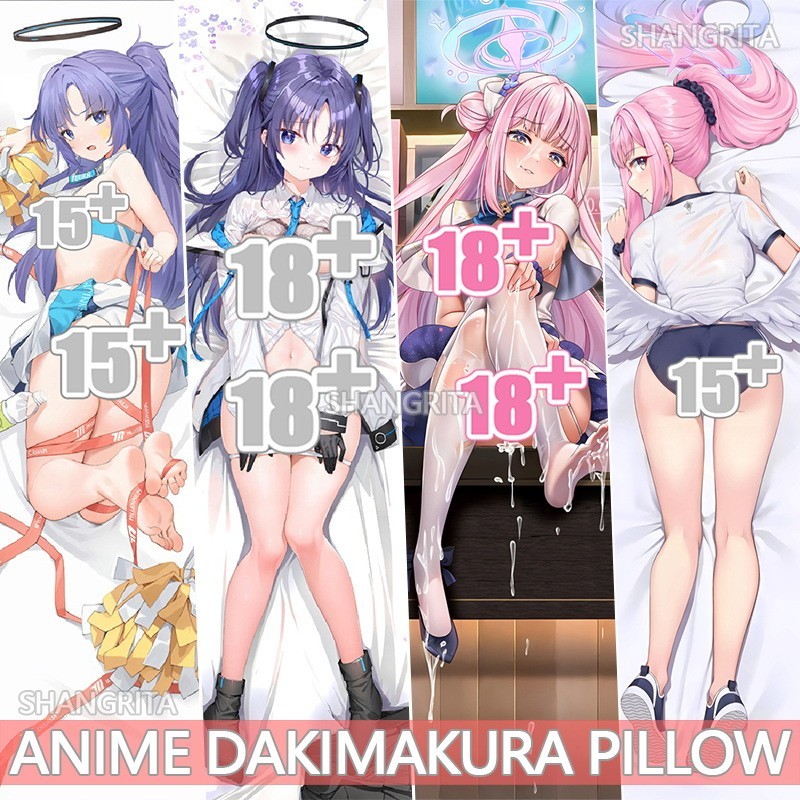 Dakimakura ปลอกหมอน Blue Archive Hayase Yuuka และ Misono Mika BlueArchive เกมอะนิเมะหมอนการ ์ ตูน Cu