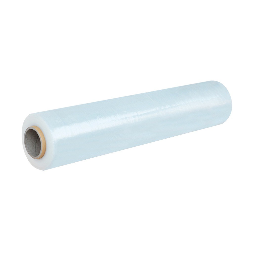 ฟิล์มยืด 15 ไมครอน 0.50x240 m. พันพาเลท ห่อของ ฟิล์มพลาสติก stretch film