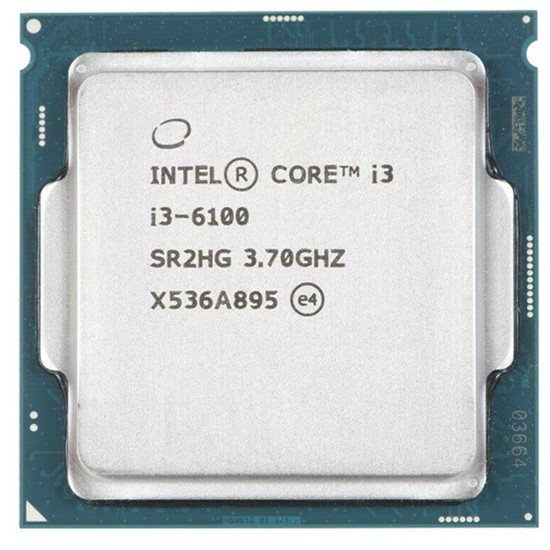 Intel Core i3 6100 i3 6300 i3 6320 i5 6400 i5 6600 i5 6600K i3 6098p i3 7100 i3 8300 ความเร็วสูงช้า 