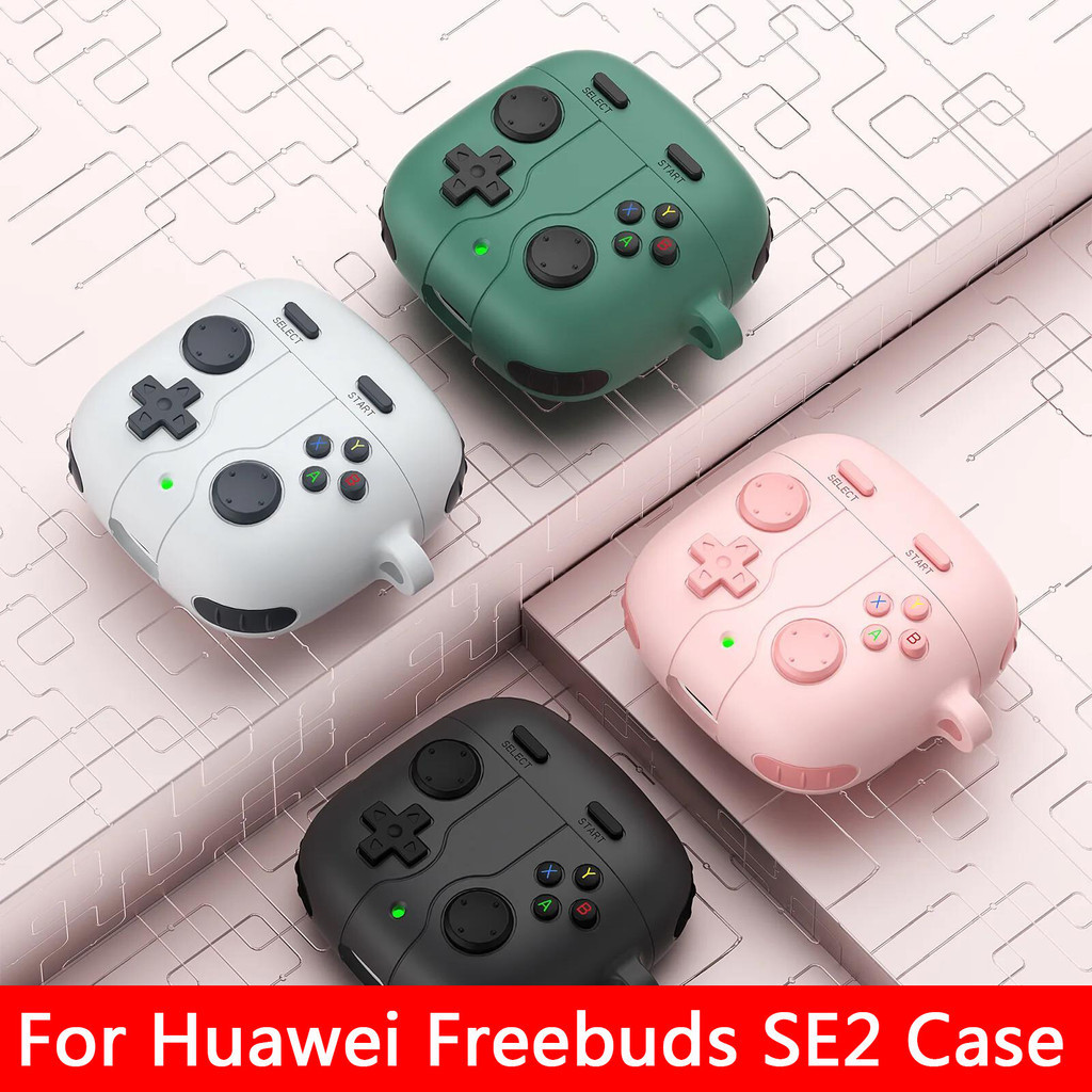 กรณีสําหรับ Huawei FreeBuds SE 2 Capa 3D เกมคอนโซลออกแบบหรูหราซิลิโคนเหลว