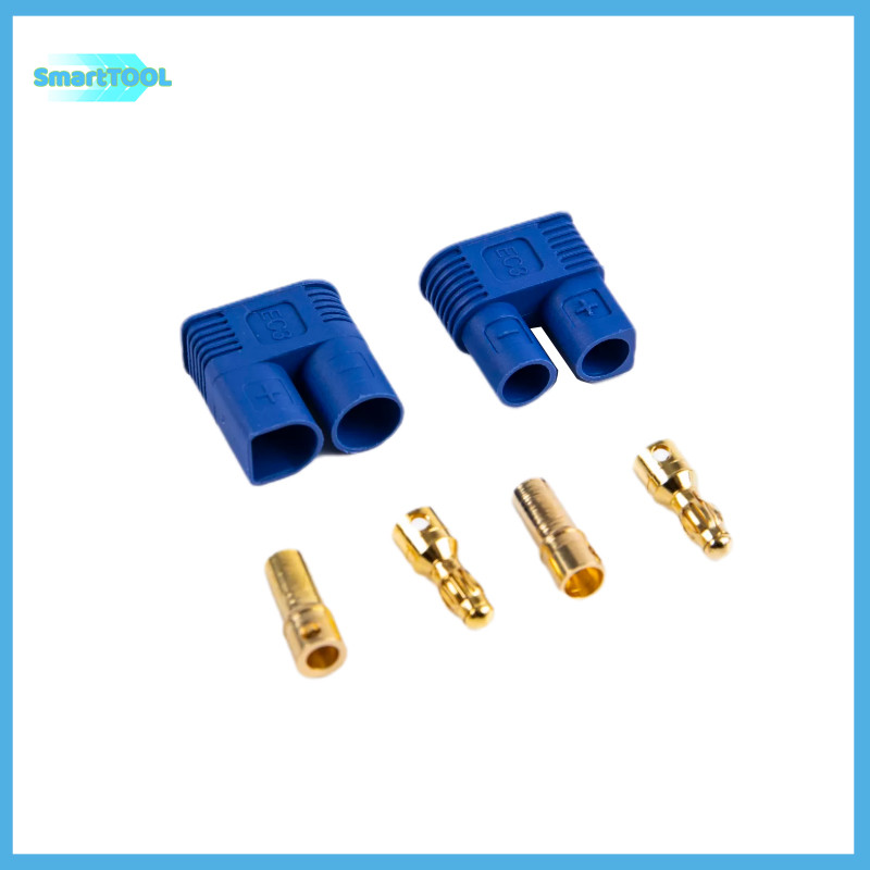Utzn > 1 ชุด EC3 EC5 ปลั ๊ ก 5mm100A RC LiPo Charge Adapter Connector สําหรับ RC Part ใหม ่