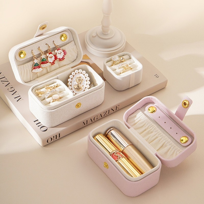 HJK Box Jewelry Mini Box Jewelry Mini Jewelry Box Travel Jewelry Box TOP130