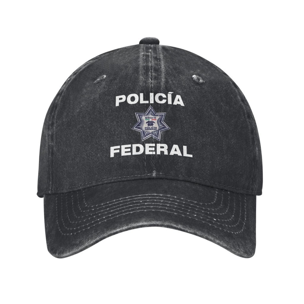 หมวกคาวบอย Policia Federal Sicario ความแปลกใหม่ Hipster