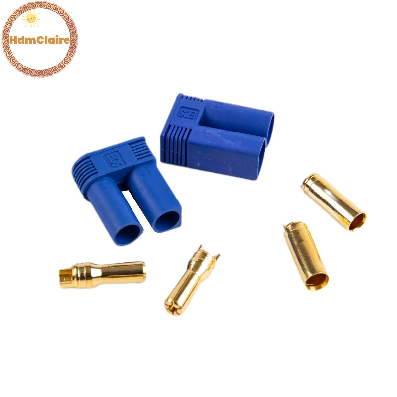 Hdmclaire 1 ชุด EC3 EC5 ปลั ๊ ก 5mm100A RC LiPo Charge Adapter Connector สําหรับ RC Part TH - รูปที่ 3
