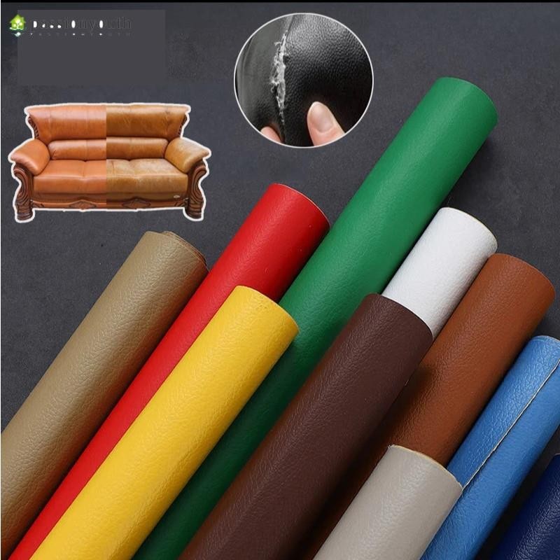 35x50cm PU หนังเทียมมีกาวในตัว โซฟาหนังซ่อมแพทช์ทนทานกันน้ำโซฟาซ่อมเบาะรถยนต์