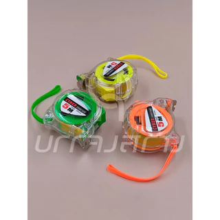 (1ชิ้น) ตลับเมตรใส CYBER คละสี 5 เมตร สายวัด