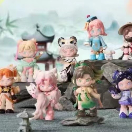 TNT SPACE Dora ANYTHING GOES อะไรก็เกิดขึ้นได้ กล่องตาบอด สไตล์ที่เลือกได้ น่ารักตุ๊กตา ของเล่น