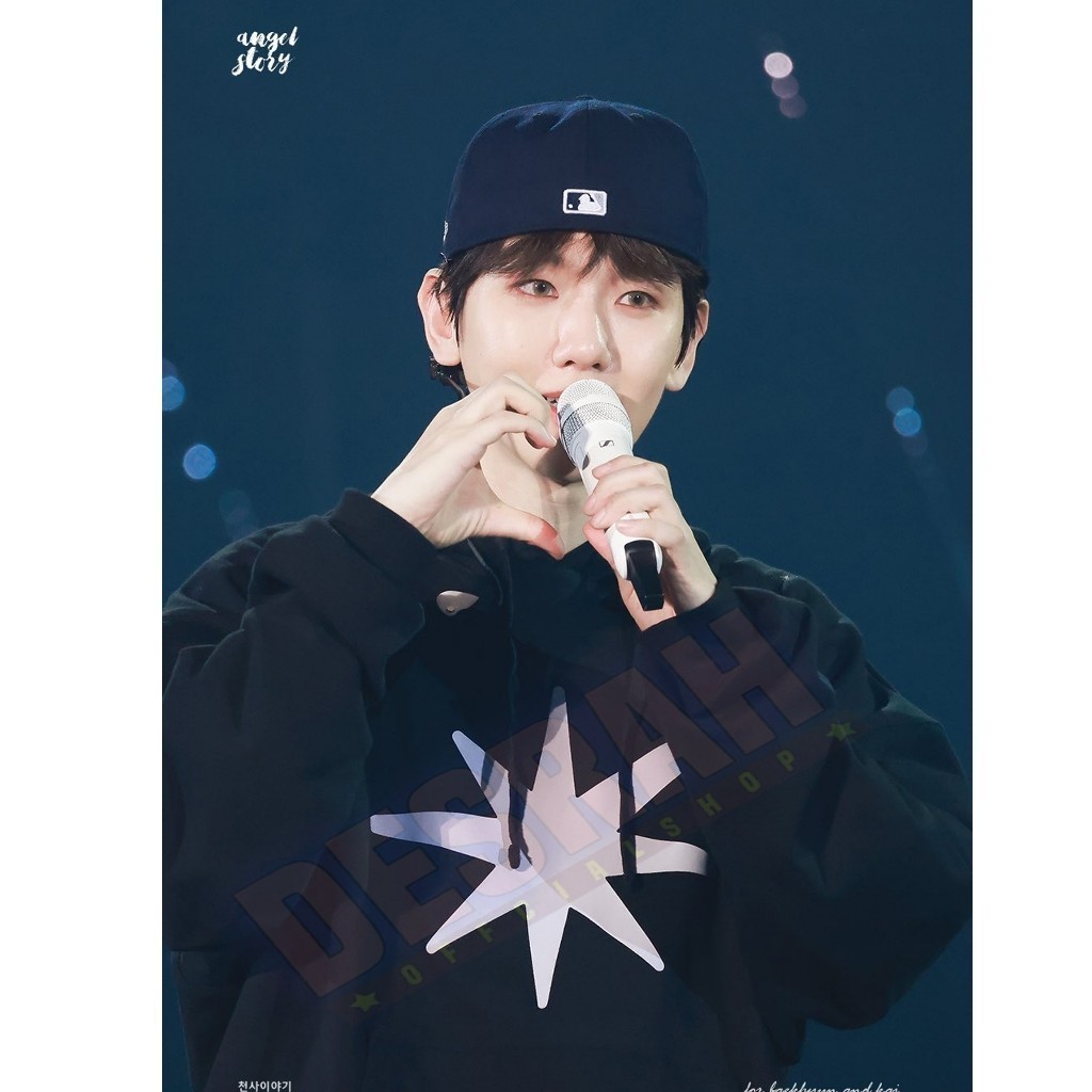 （จัดส่งทันที）ทัวร์เกาหลี kpop baekhyun EXO lonsdaleite world tour 2024ไซส์ S-5XL S-5XL