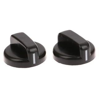 MILD 1/2/5Pcs เตาแก๊สปุ่มควบคุม,เตาอบช่วงทั่วไป Hob ลูกบิด,สําหรับ Benchtop Burner พลาสติก 8 มม.ปุ่มสวิทช์เปลี่ยน