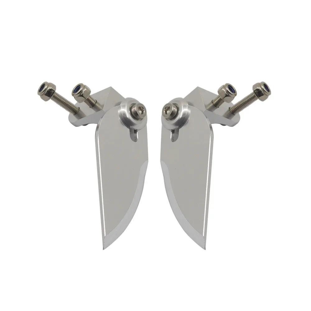 55*21 มม.RC รุ่นเรือน้ํามีด Turn Fins สําหรับ 60-75 ซม.ไฟฟ้า / Nitro Power รีโมทคอนโทรลเรือ Feilun FT012 FT011 อะไหล่ - รูปที่ 2