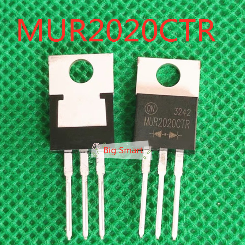 5 ชิ้น MUR2020CTR co บวก TO-220 MUR2020CT co ลบ 20A 200V ไดโอดการกู้คืนอย่างรวดเร็ว