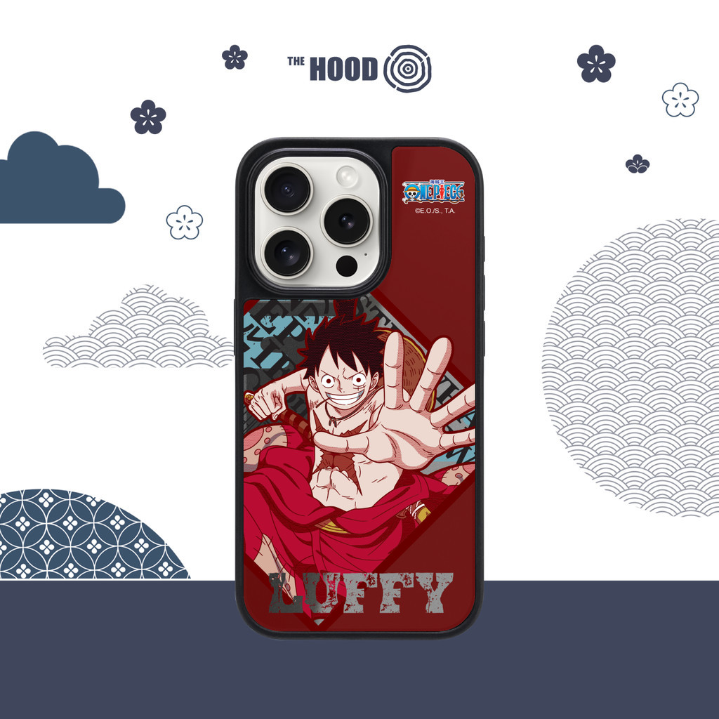 ONE PIECE - LUFFY Phone Case For iPhone 16/15/14 Pro/Pro Max เคสกันกระแทกสำหรับโทรศัพท์มือถือ / เคสกระจกสำหรับโทรศัพท์มือถือ / เคสมือถือ - สีวาว สําหรับ / กันกระแทก สําหรับ / การ์ตูนน่ารัก