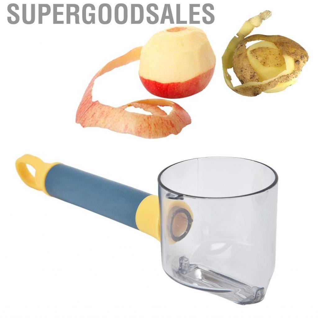 Supergoodsales เครื่องปอกผลไม้การออกแบบด้ามจับมันฝรั่งที่ใช้งานได้สะดวกทำความสะอาดง่าย