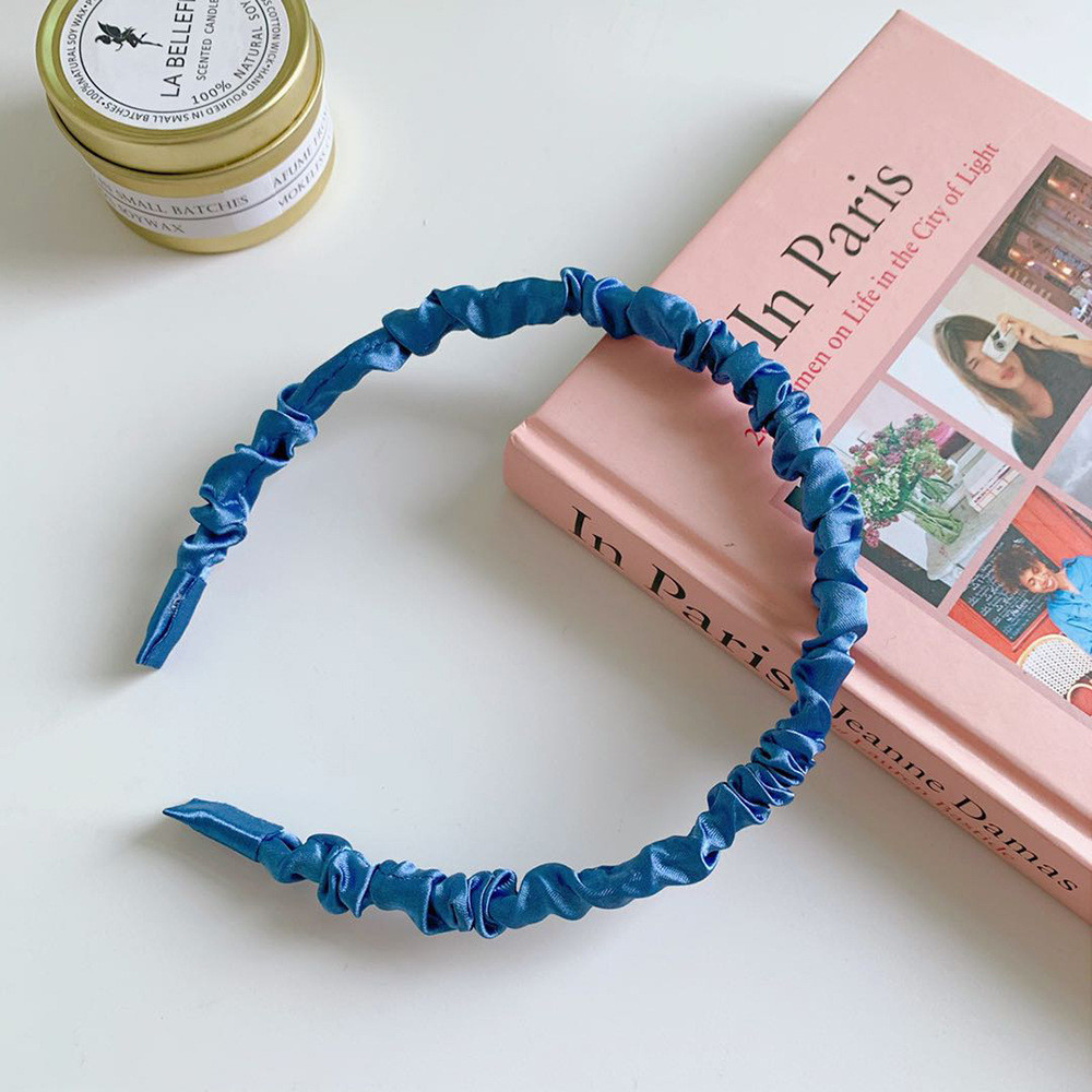 เกาหลีลูกอมสีหวานซาตินจีบคาดศีรษะน่ารักนางฟ้าแฟชั่นคาดศีรษะชุด - รูปที่ 6