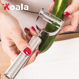 KOALA เครื่องปอกสเตนเลสสตีล1แพ็คอุปกรณ์ครัวอเนกประสงค์ที่ตัด…