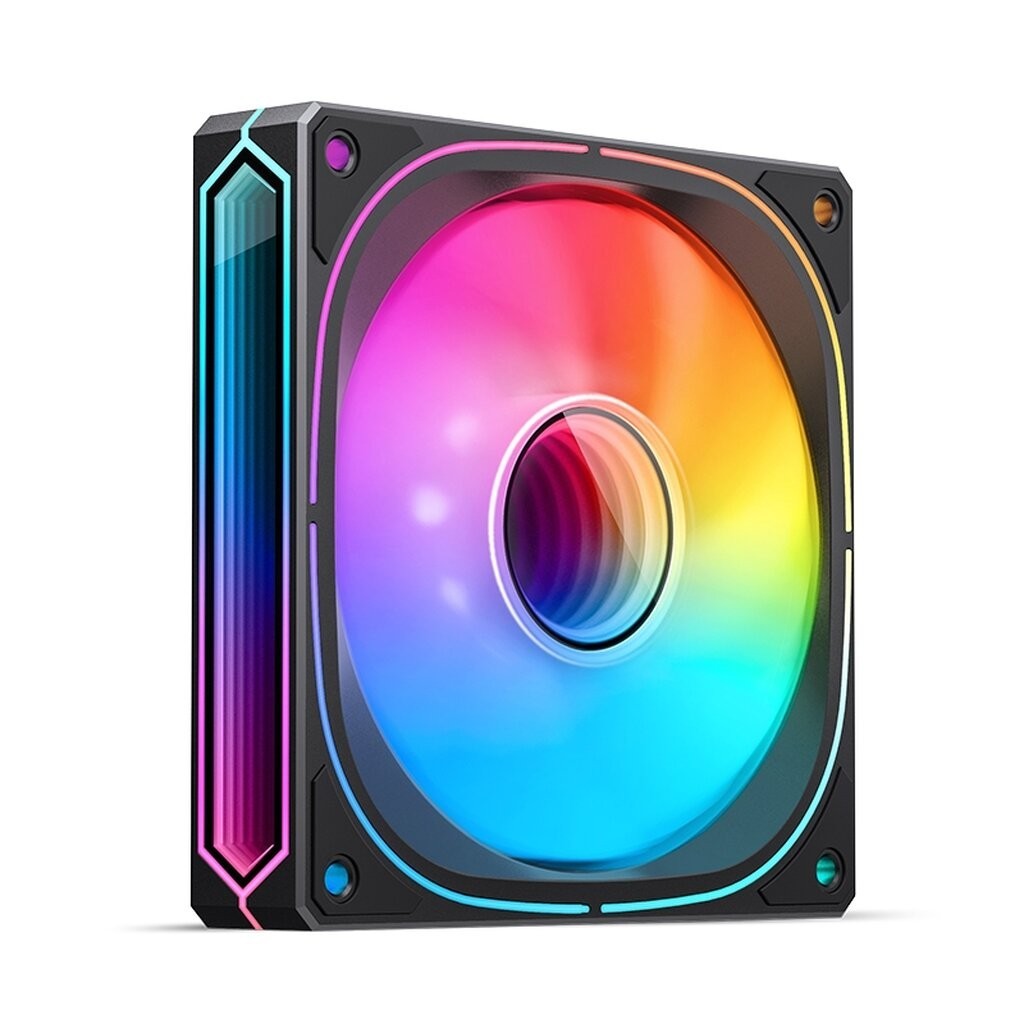 JONSBO FR-505B Black 120mm 3-PIN 5V ARGB PWM FAN รับประกัน 1ปี ศูนย์ไทย