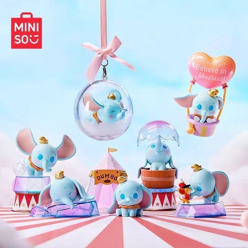 ของแท้ Disney Dumbo White Sun Phantom Series Gift Blind Box Garage Kits เครื่องประดับ