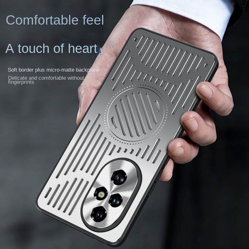 YYN สําหรับ Honor X9C 5G HonorX9C ปลอก Matte PC กรอบโลหะกล้องกันกระแทกเคสโทรศัพท์ฝาครอบ