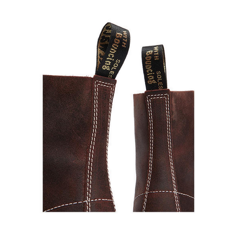 Dr. Martens รองเท้าบูทหนัง Wax Commander รุ่น 1460 Made in England - สีน้ำตาล