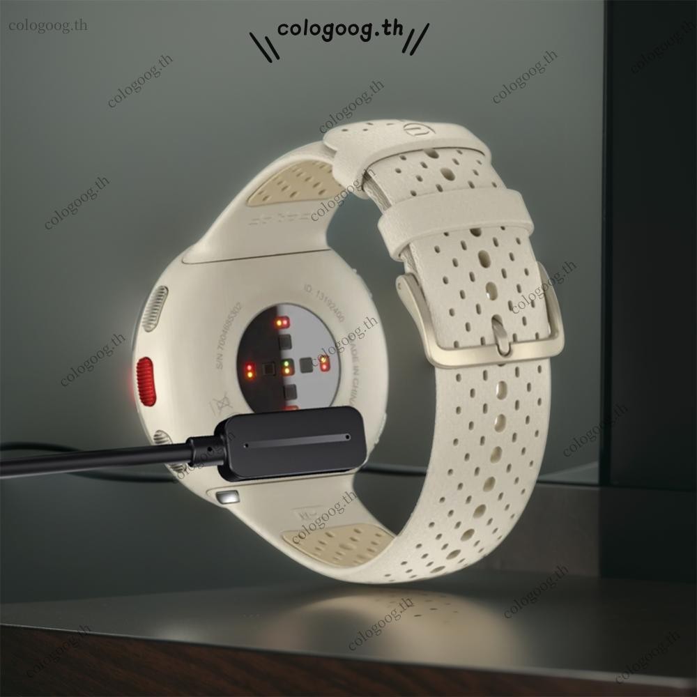 1m Magnetic USB สายชาร์จอะแดปเตอร์ชาร์จ Dock สําหรับ Polar Pacer/Pacer Pro