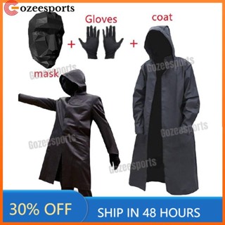 3 ชิ้นชุดเกมปลาหมึก Boss เครื่องแต่งกายชุดด้านหน้า Man Windb…