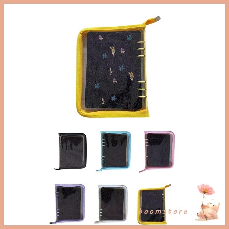 Boom แบบพกพา Pin Display Book 8 หน้า Pin Storage อัลบั้มเข็มกลัดหนังสือเหมาะสําหรับนักสะสม Travel Friendly Storage Sol