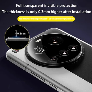 ติดตั้งง่ายกล้องกระจกนิรภัยสําหรับ Xiaomi 17 15 14 13 Ultra สําหรับ Redmi หมายเหตุ 14 Pro Plus 15Ultra 5G ฝาครอบเลนส์ด้านหลังป้องกันหน้าจอ