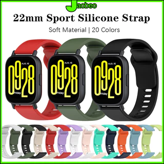 22 มม. สายนาฬิกาข้อมือ ซิลิโคนนุ่ม for Redmi Watch 5 Active/Lite / Huawei Watch GT 5/4/3/2/2e Pro 46มม./ Amazfit / Aolon