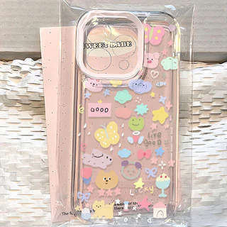 GOOD🔥น่ารักลูกแมวลูกสุนัขเข้ากันได้เคสไอโฟน 11 15 Pro Max 14 12 13 Pro Max XS XR X Max 7 16 14 8 Plus การ์ตูนลูกสุนัข