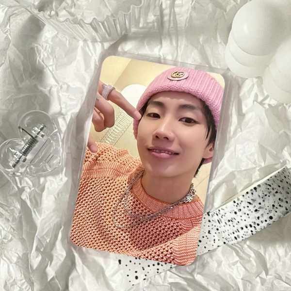 การ์ด bus bus because of you i shine สไตล์เกาหลี kpop หมวกสีชมพู jaypark Park Jay Park Photocard BR 