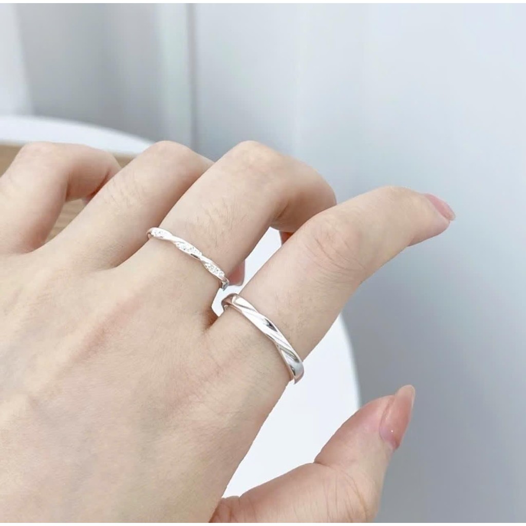 BAC Italy แหวนคู่รักรัก 925