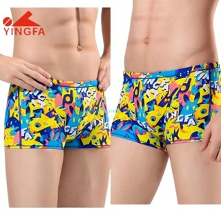 Yingfa Mens Quick-Dry Anti-Chlorine การแข่งขันกางเกงว่ายน้ํา…