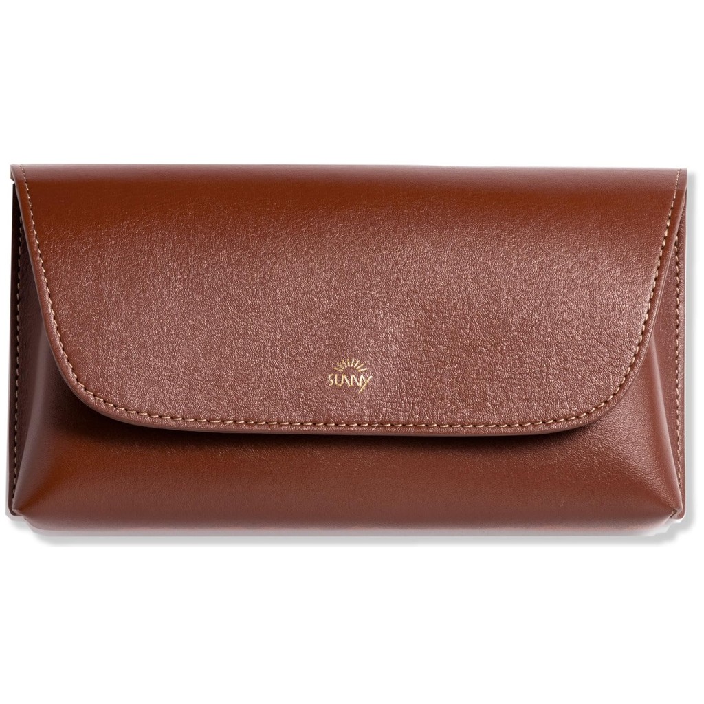 "Iroha Publishing Leather PEN Case - SUNNY FLAT PEN POUCH"
