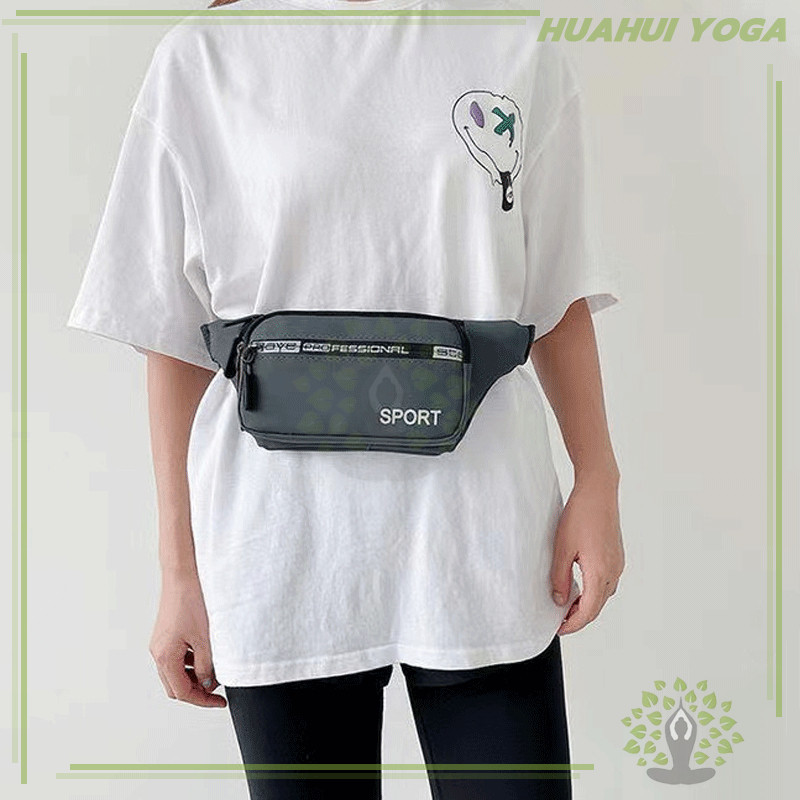 เนื้อผ้านุ่มสบาย ะทนทาน เป๋าหนังแบ จุของได้เยอะ Sport Chest bag สำหรับผู้ชายและผู้หญิง