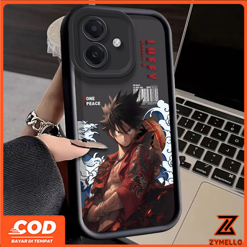 เคสสำหรับ Redmi A3 13C 14C Note 13 Pro Note 14 Pro Xiaomi 14T POCO C75 POCO C61 การ์ตูนอนิเมะลูฟี่ เคสโทรศัพท์ TPU กันกระแทก ราคา ถูกที่สุด ดีลบีเคเค แกลเลอรีภาพที่ 4
