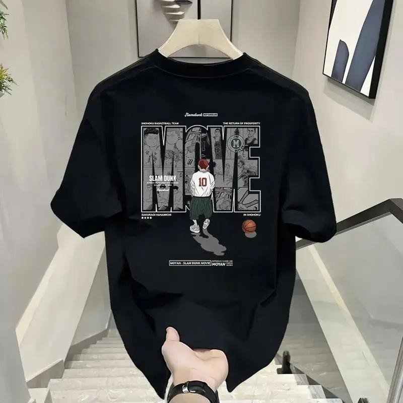 เสื้อเท่ๆ เสื้อยืด oversize unisex  ลาย "MOVE" ดังค์ดังค์  ใส่สบาย แนวสตรีท ฮิปฮอป