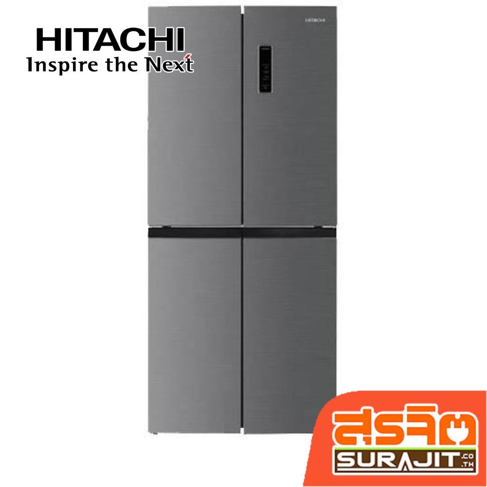 HITACHI ตู้เย็น 4 ประตู ขนาด 16.5 คิว 466 ลิตร รุ่น HR4N7522DSXTH (23133)