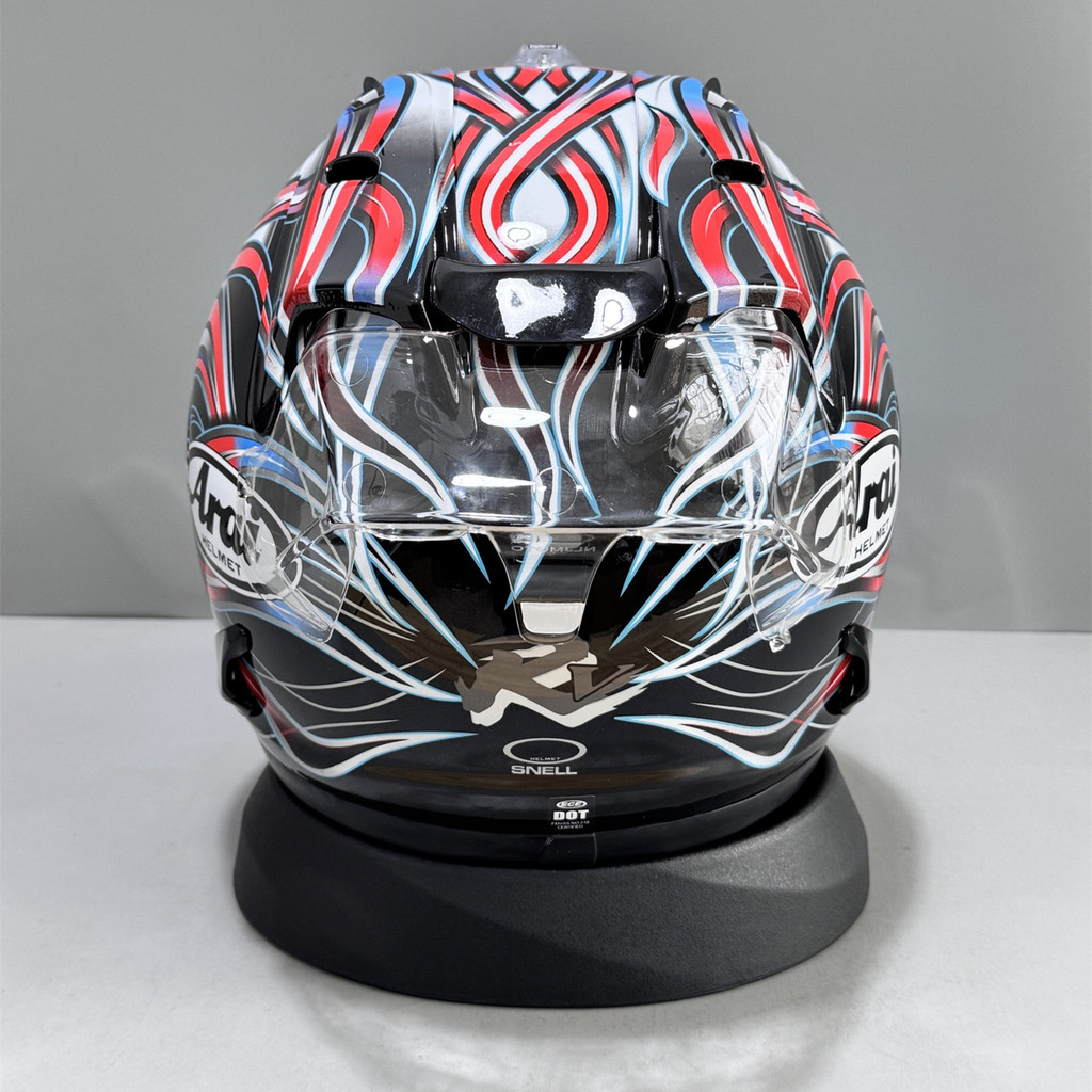 Arai RX7X Blue Crane หมวกกันน็อคเต็มใบ Arai RX7X หมวกกันน็อคเต็มใบ Arai 41 ขี่หมวกกันน็อคเต็มใบหมวกกันน็อคมอเตอร์ไซค์ขี่วิบากแข่ง - รูปที่ 3