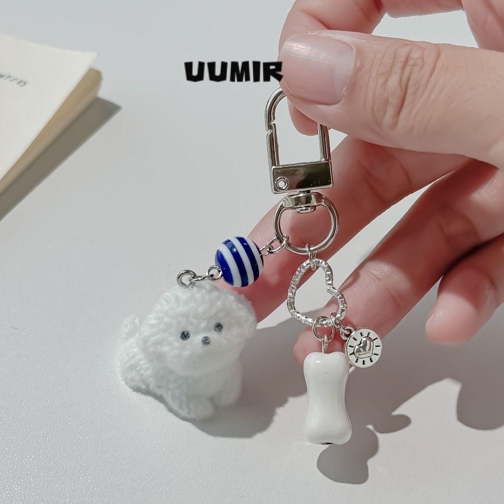 Uumir เสน่ห์โทรศัพท์, พวงกุญแจลูกสุนัขโคอาล่าขนปุยตุ๊กตา, จี้ห้อยกระเป๋าแฮนด์เมดรูปสัตว์การ์ตูนขนาดเล็ก