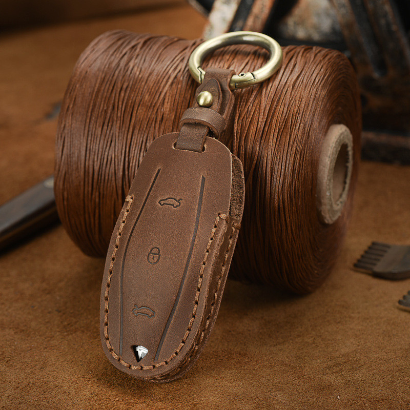 เหมาะสําหรับ Tesla เคสกุญแจรุ่น S/Y/X 3 X S Y กระเป๋าป้องกันหัวเข็มขัดรถ